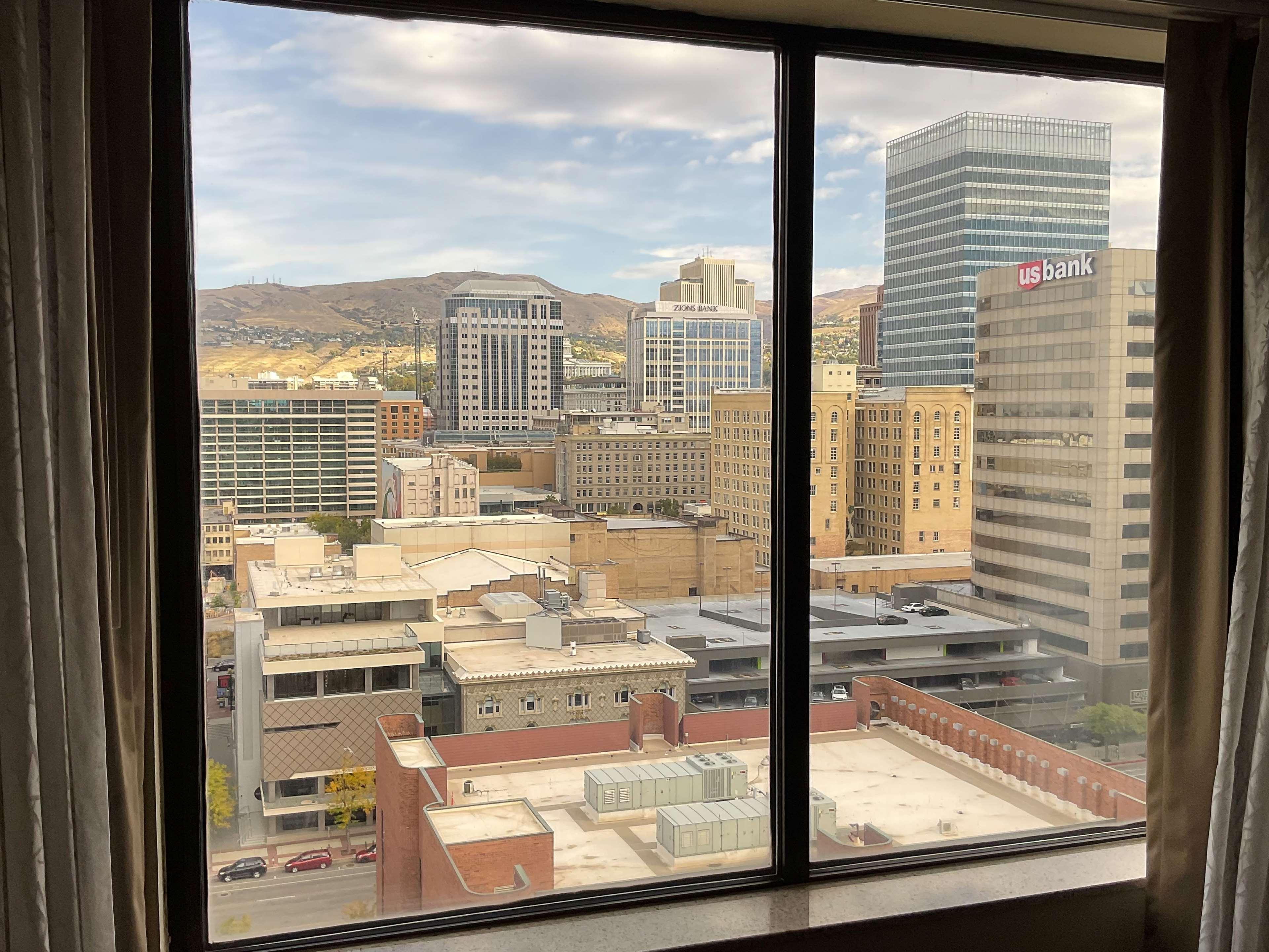 Hilton Salt Lake City Center Exterior foto